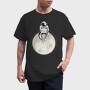 Astronaut Moon Miss You, Tricou Barbati (Unisex)