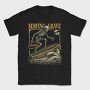 Surfing Grave Skeleton, Tricou Barbati (Unisex)