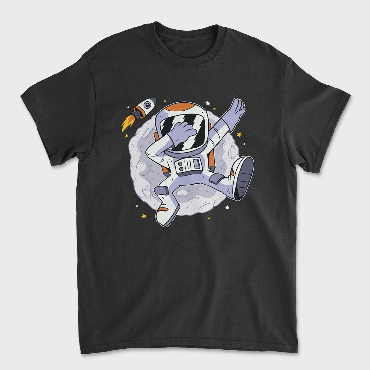 Astronaut Dabbing, Tricou Barbati (Unisex)