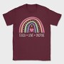 Teach Love Inspire Rainbow, Tricou Barbati (Unisex)