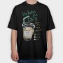 Coffee Good Morning, Tricou Oversize Barbati (Unisex)