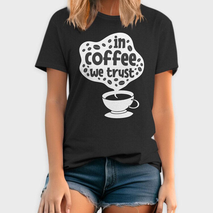 Coffee Trust Beans, Tricou Barbati (Unisex)