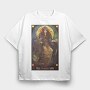 Tarot Card the Magician, Tricou Oversize Barbati (Unisex)