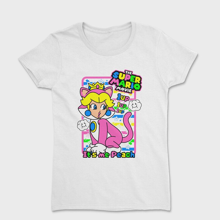 Princess Peach 1up Movie, Tricou Femei