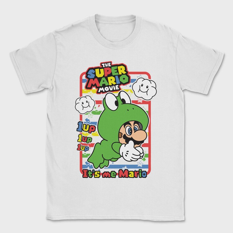 Super Mario 1up Fun, Tricou Barbati (Unisex)