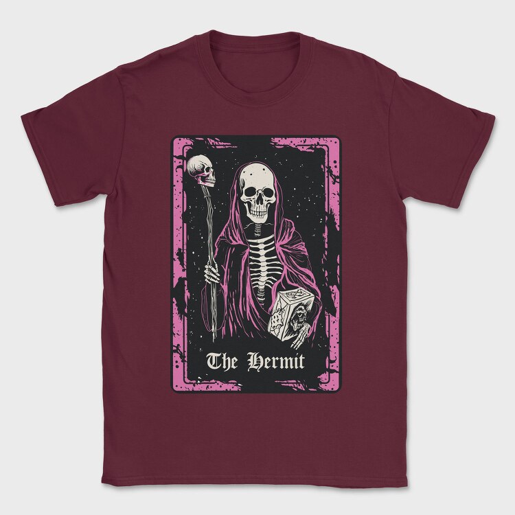 Tarot Card Hermit, Tricou Barbati (Unisex)