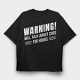 Talk About Cars for Hours, Tricou Oversize Barbati (Unisex)