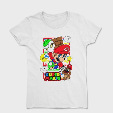 Super Mario 1up, Tricou Femei