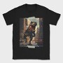 T Rex Graphic, Tricou Barbati (Unisex)