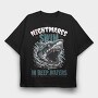 Swim in Deep Waters, Tricou Oversize Barbati (Unisex)
