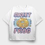 Sweet Frog, Tricou Oversize Barbati (Unisex)