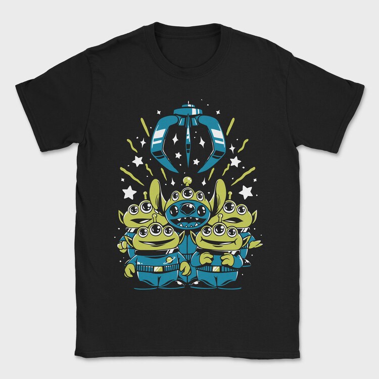 Alien Planet Explorer, Tricou Barbati (Unisex)