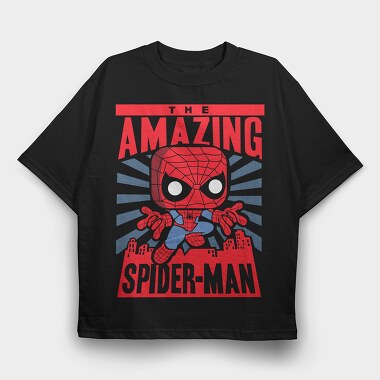 Amazing Spiderman, Tricou Oversize Barbati (Unisex)