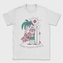 Surfer Santa, Tricou Barbati (Unisex)