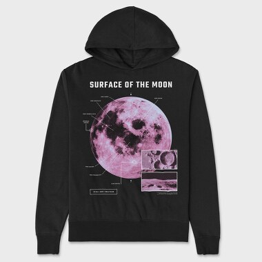 Surface of the Moon, Hanorac Oversize Barbati (Unisex)