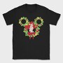 Ariel Holiday Wreath, Tricou Barbati (Unisex)