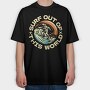 Surf Out of This World, Tricou Oversize Barbati (Unisex)