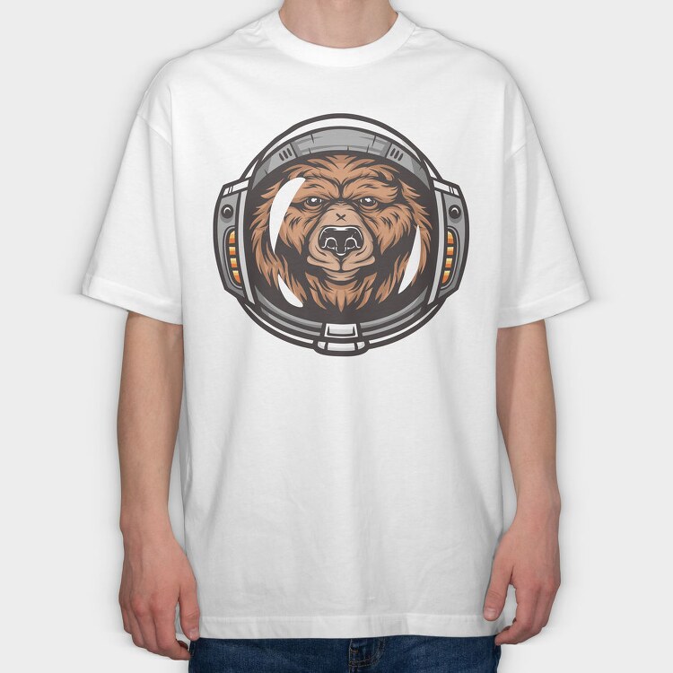 Space Ape, Tricou Oversize Barbati (Unisex)