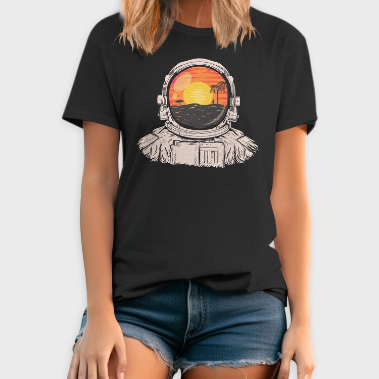 Astronaut Paradise, Tricou Barbati (Unisex)