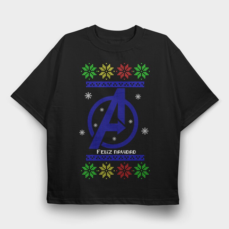 Avengers Knit Sweater, Tricou Oversize Barbati (Unisex)