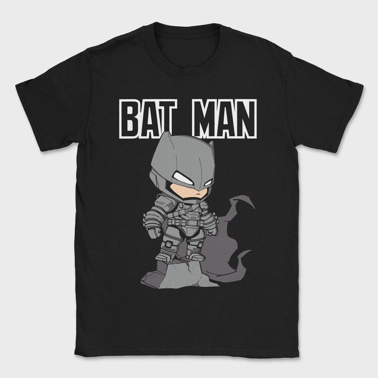 Batman Chibi Armor, Tricou Barbati (Unisex)