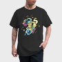 Space Boombox Astronaut, Tricou Barbati (Unisex)