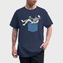 Astronaut Pocket Beer, Tricou Barbati (Unisex)