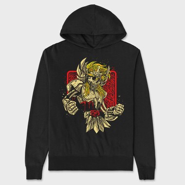 Bloodthirsty Dragon, Hanorac Oversize Barbati (Unisex)