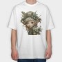 Elf Holly Mistletoe, Tricou Oversize Barbati (Unisex)