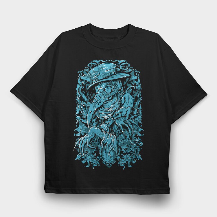 Bluebeards Curse, Tricou Oversize Barbati (Unisex)