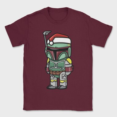 Boba Fett Xmas, Tricou Barbati (Unisex)
