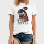 Pug Coffee Chill, Tricou Barbati (Unisex)