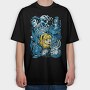 Blue Rabbit Wonderland, Tricou Oversize Barbati (Unisex)
