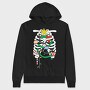 Christmas Lights Tree, Hanorac Oversize Barbati (Unisex)
