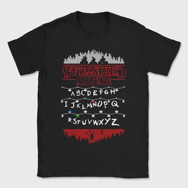 Christmas Pixel Art, Tricou Barbati (Unisex)