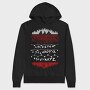 Christmas Pixel Art, Hanorac Oversize Barbati (Unisex)