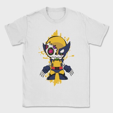 Day Of The Dead Wolverine, Tricou Barbati (Unisex)