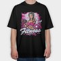 Fitness Girl Power, Tricou Oversize Barbati (Unisex)