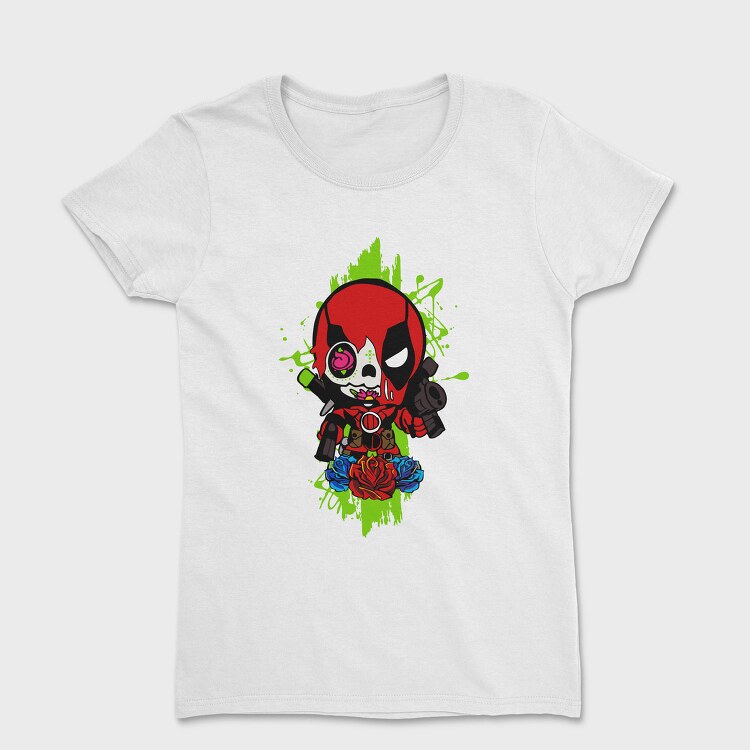 Deadpool Chibi Rose, Tricou Femei