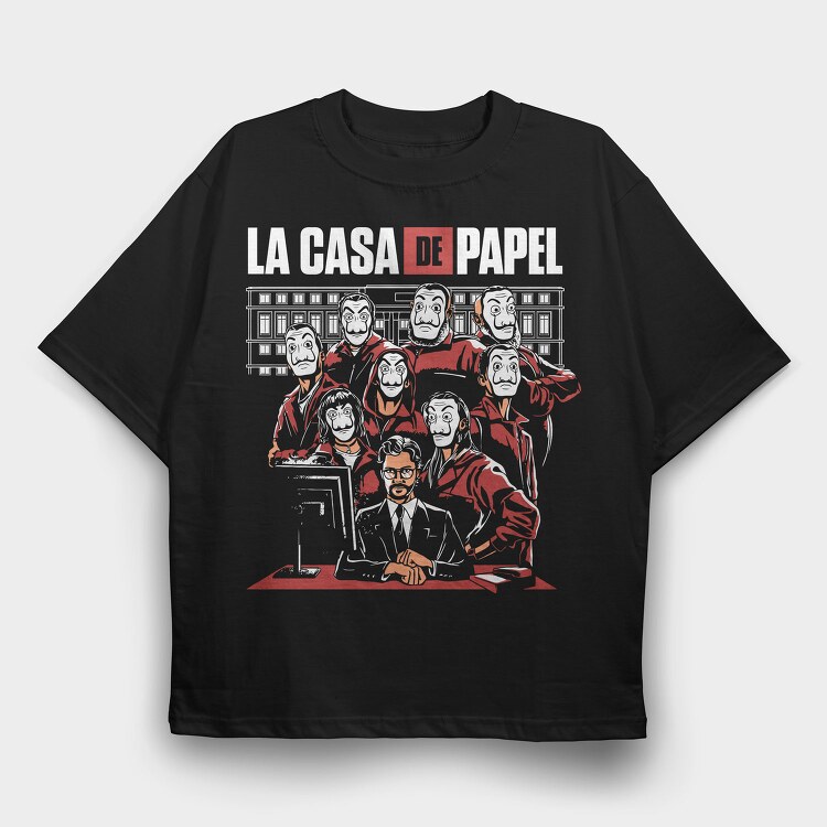 Debrokenheart, Tricou Oversize Barbati (Unisex)