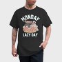 Pug Donut Monday, Tricou Barbati (Unisex)