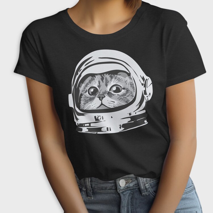Space Cat Astronaut 1, Tricou Femei