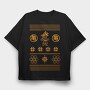 Dragon Ball Turtle, Tricou Oversize Barbati (Unisex)