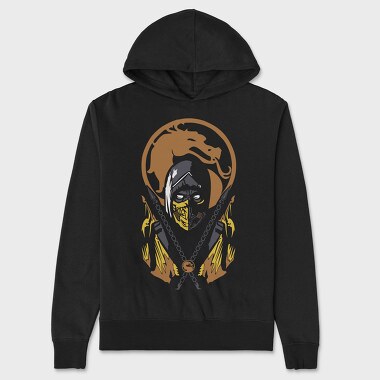Dragon Warrior 1, Hanorac Oversize Barbati (Unisex)