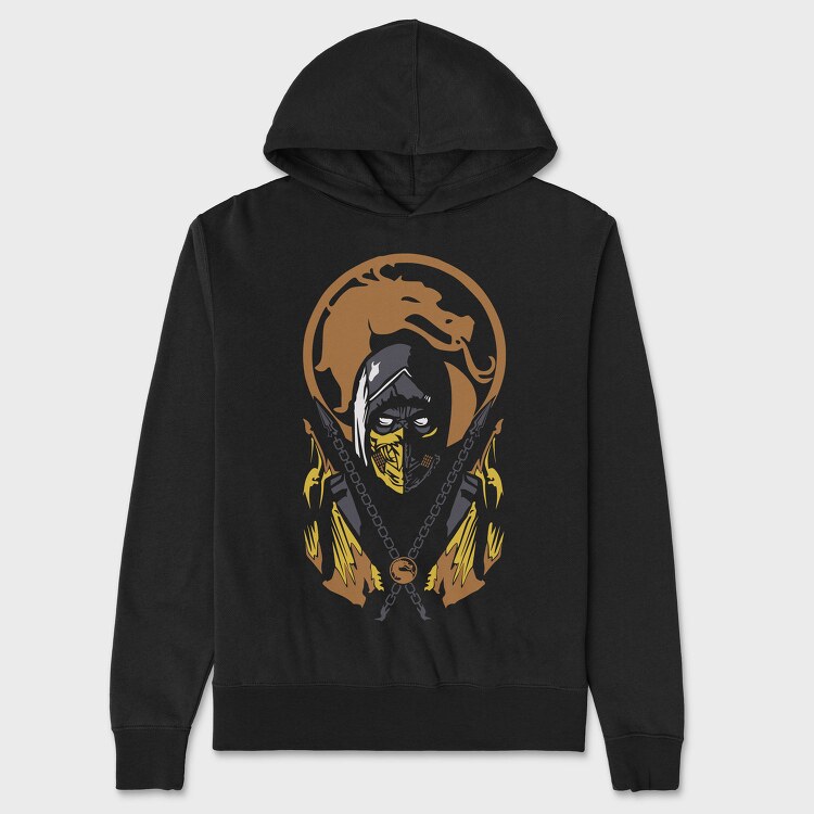 Dragon Warrior 1, Hanorac Oversize Barbati (Unisex)