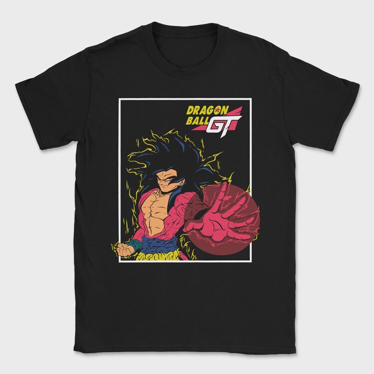 Dragonballgt, Tricou Barbati (Unisex)