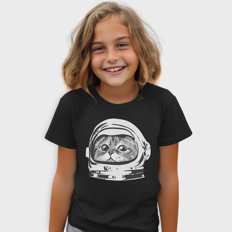 Space Cat Astronaut 1, Tricou Copii