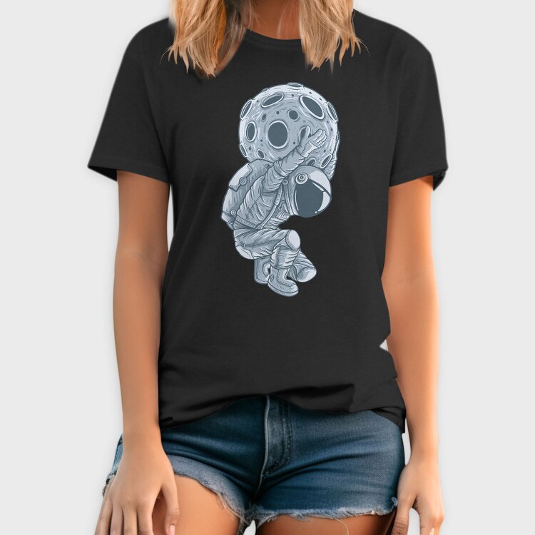 Moonstruck Astronaut, Tricou Barbati (Unisex)