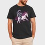 Astronaut Unicorn Space Ride, Tricou Barbati (Unisex)