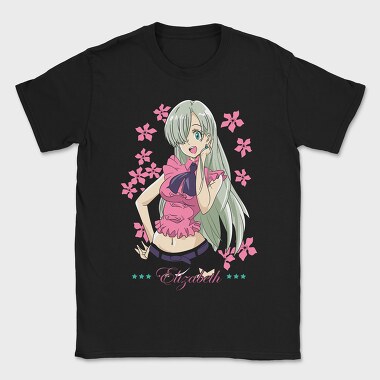Elizabeth Cherry Blossom, Tricou Barbati (Unisex)